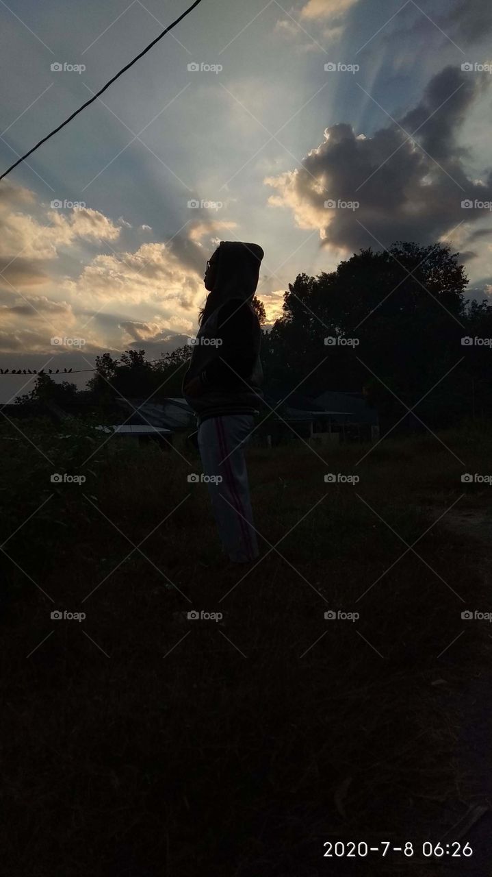 waiting for the dawn