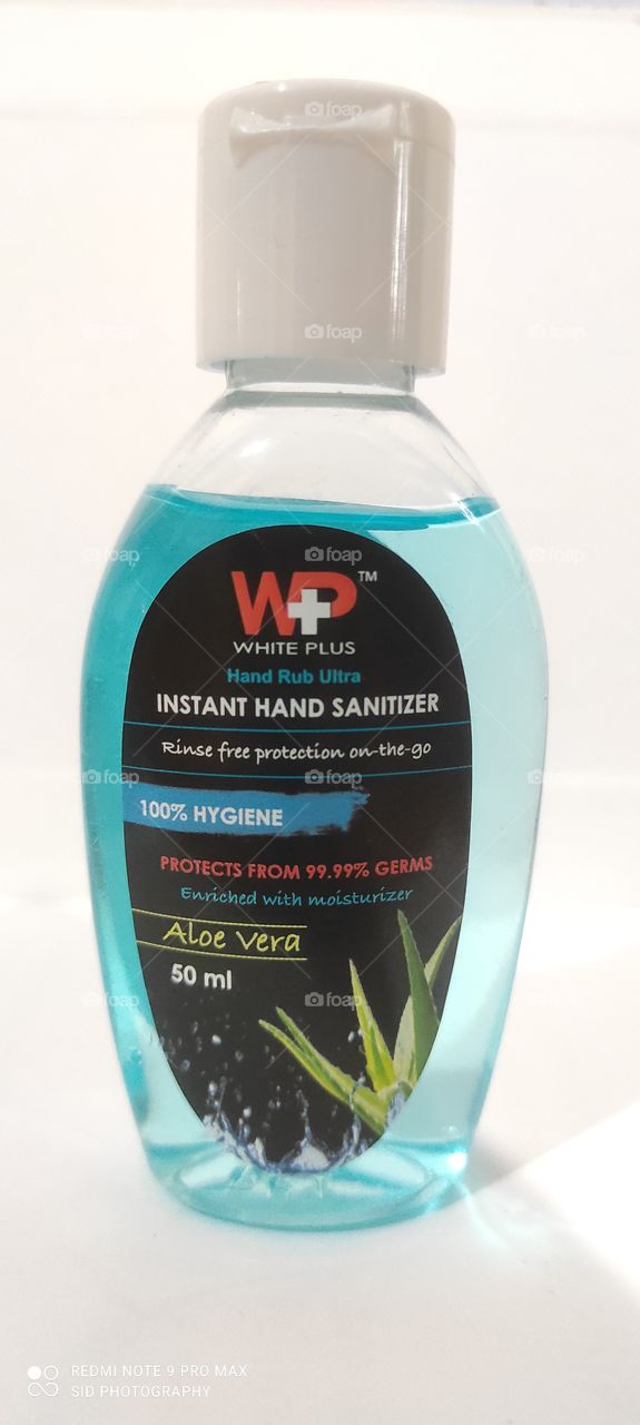 hand sanitizer(we are in this together & we will get  through this ,together)