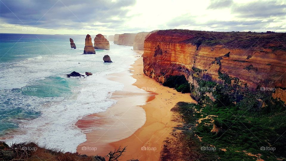 The Twelve Apostles stand as beacons along Australia's coast.
