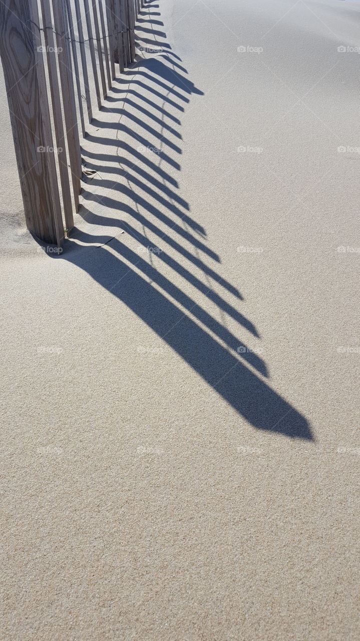 shadow in dunes