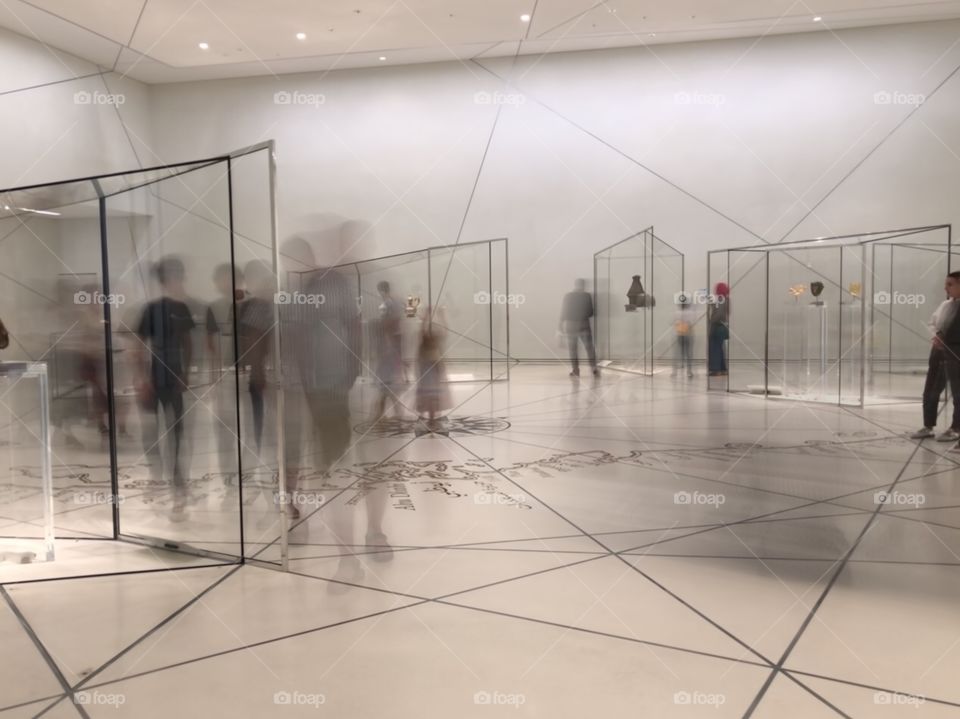 Crowds Louvre Abu Dhabi