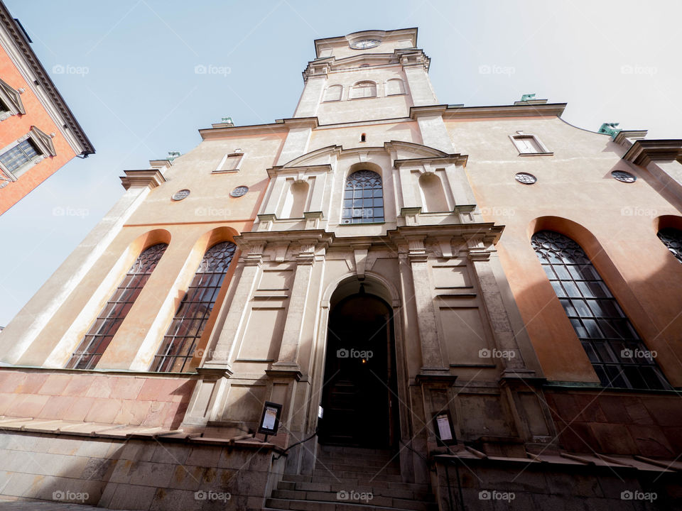 Stockholm Old Town gamla stan sweden Storkyrkan 