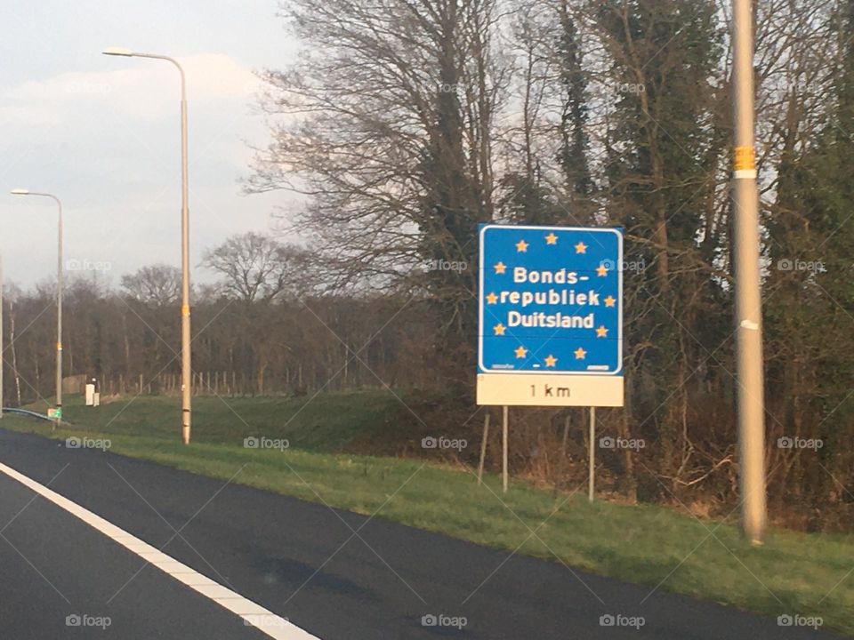 Germany border of Netherlands 