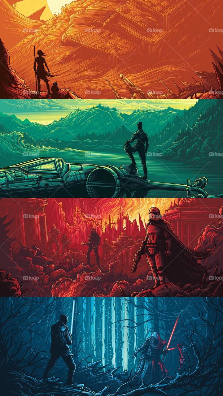 So many types of colours in black