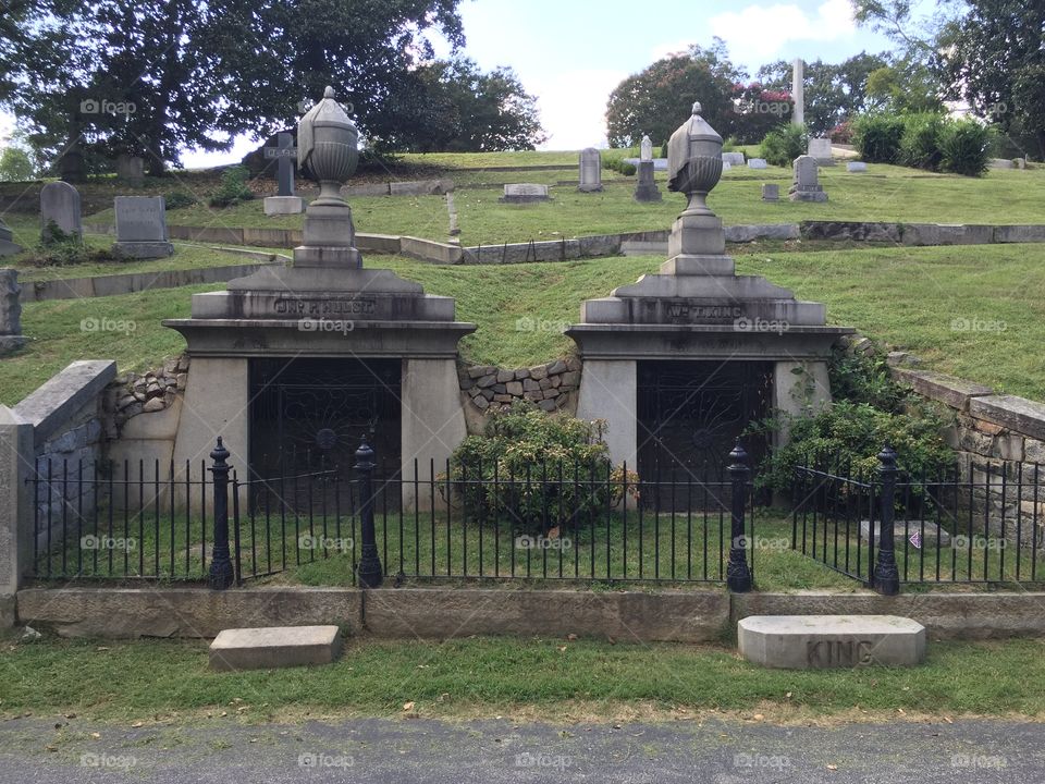 Mausoleums, Hollywood Cemetery, Richmond, Virginia