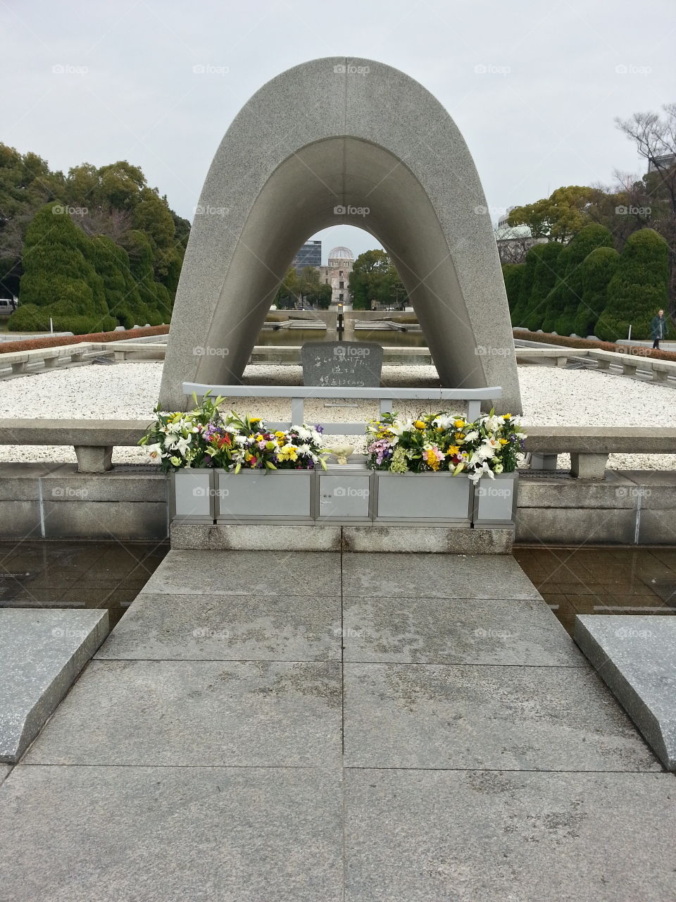 Hiroshima memorial. traveling around Japan. Hiroshima