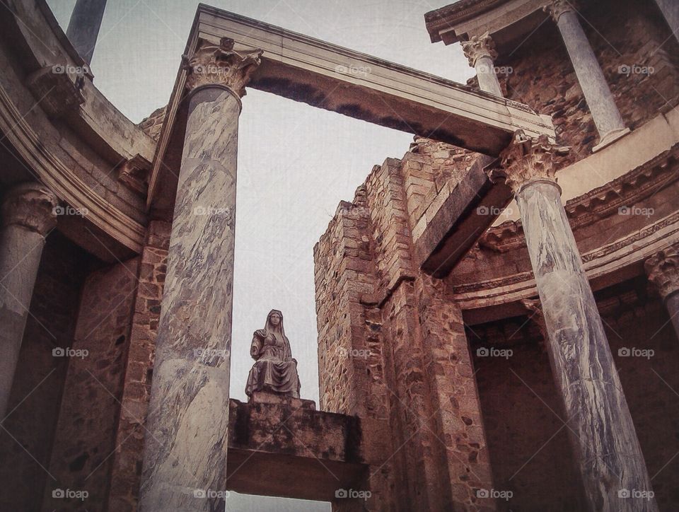 Teatro Romano de Merida, año 16-15 a.C. (Merida - Spain)