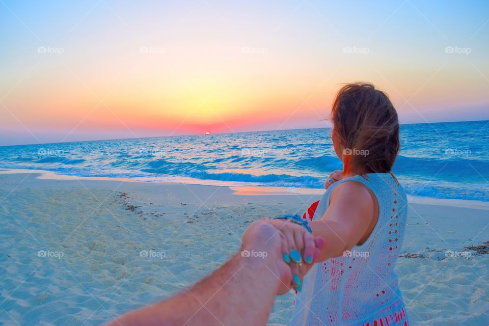 My BaBy On The Beach. We took this photo in North Coast In Egypt This Summer 