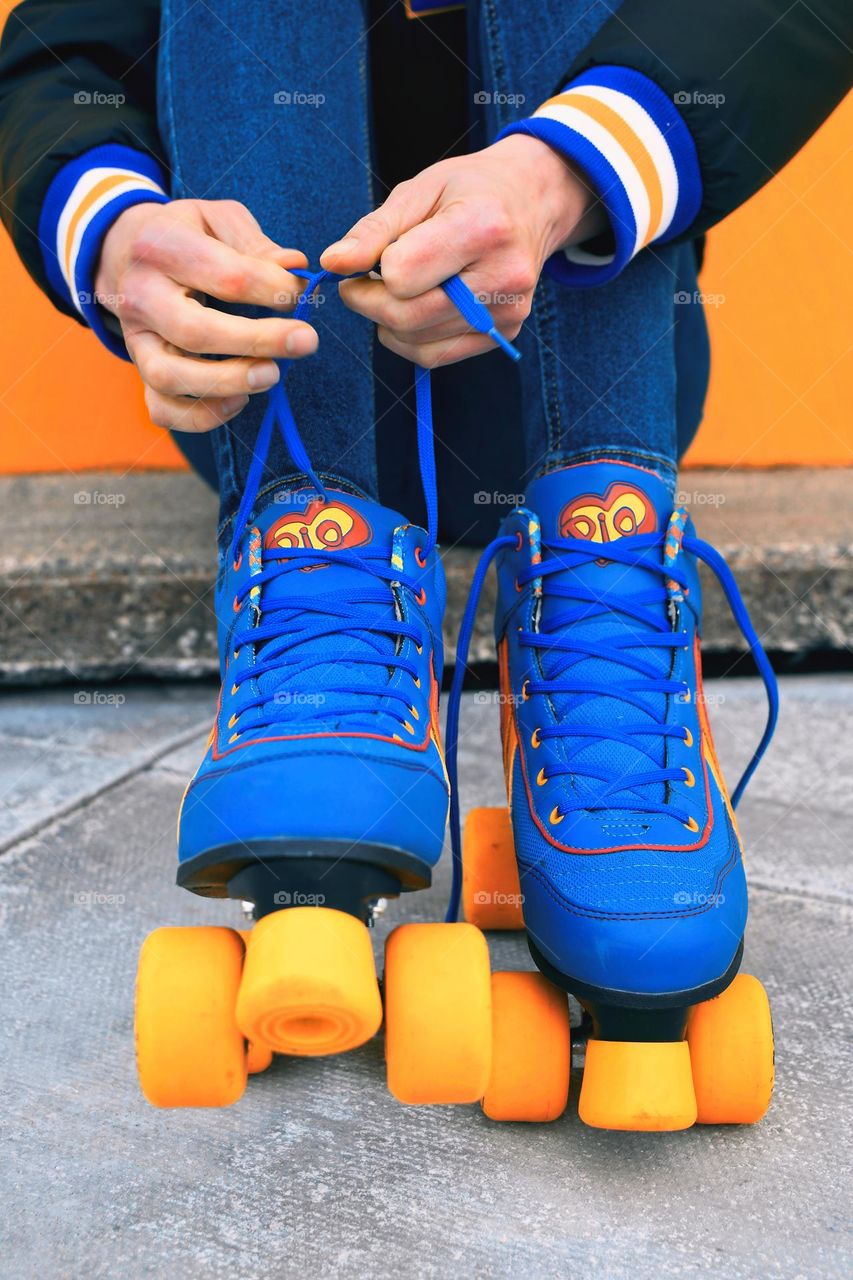 Ready for rollerskating