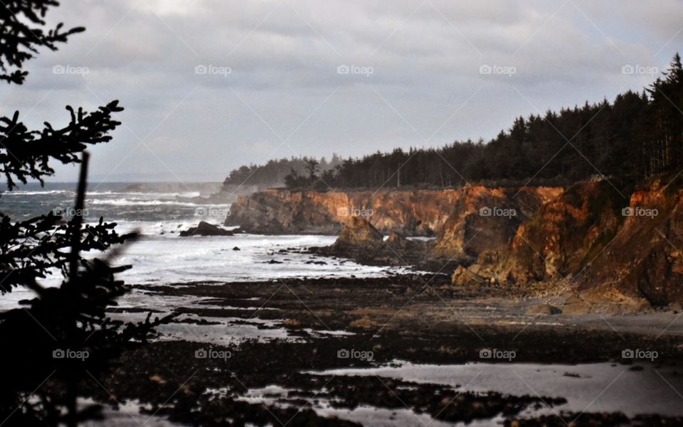 the beautiful Oregon coastline 