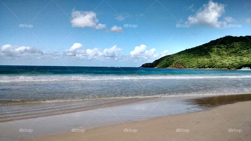 Small Waves of Flamenco Beach