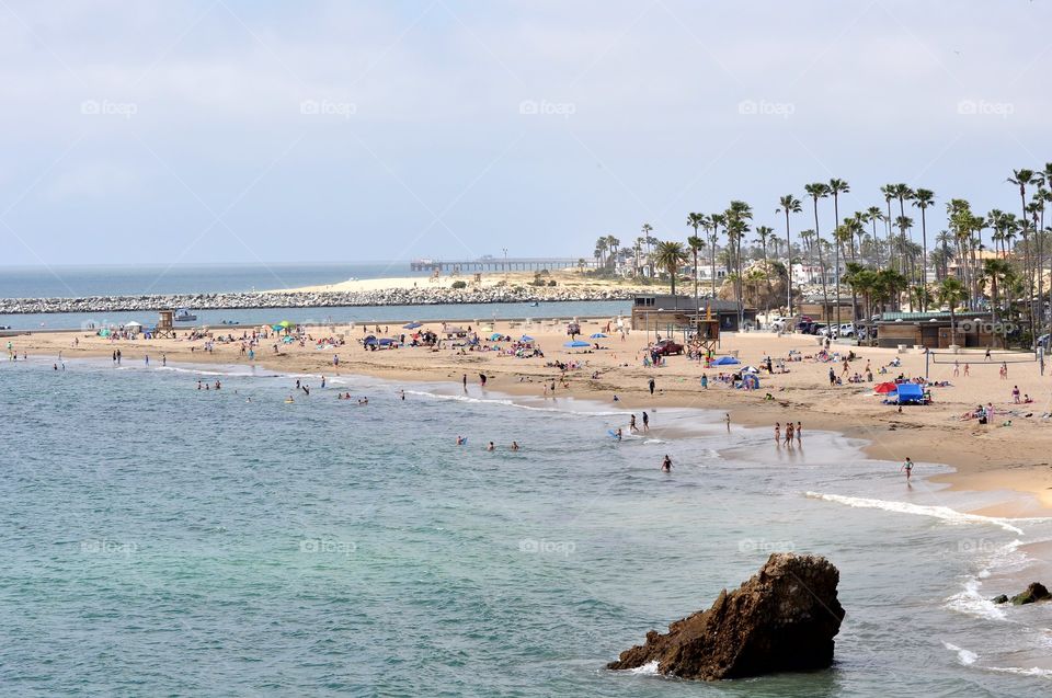 Corona del Mar beach