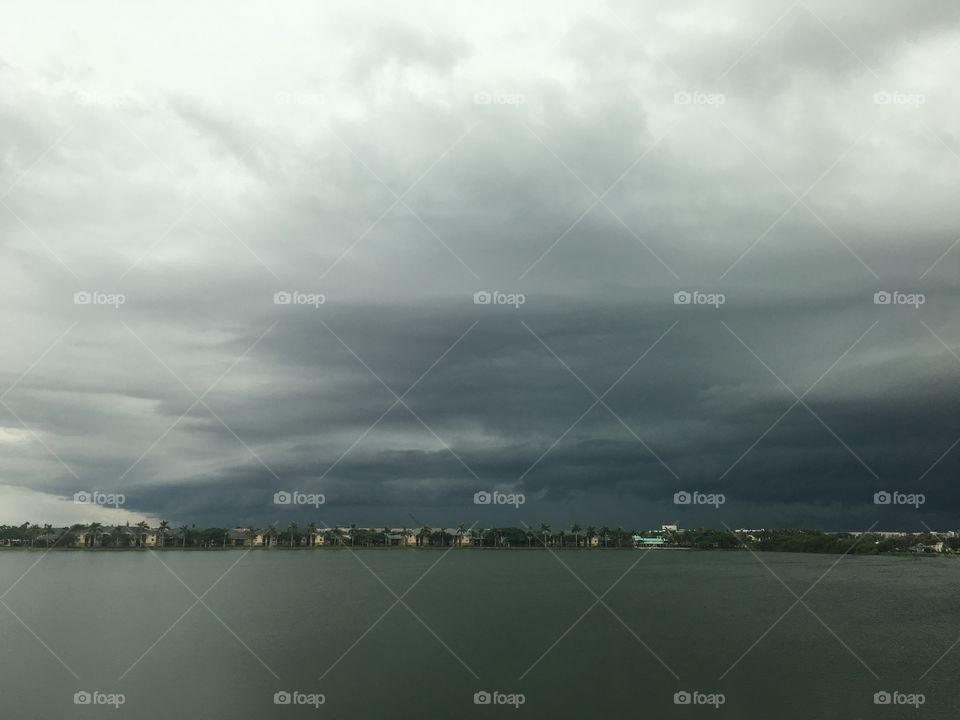  Storm brewing in Davie, FL. 