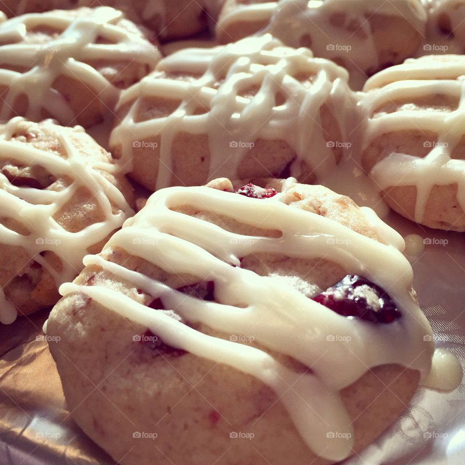 Cranberry Orange Cookies 