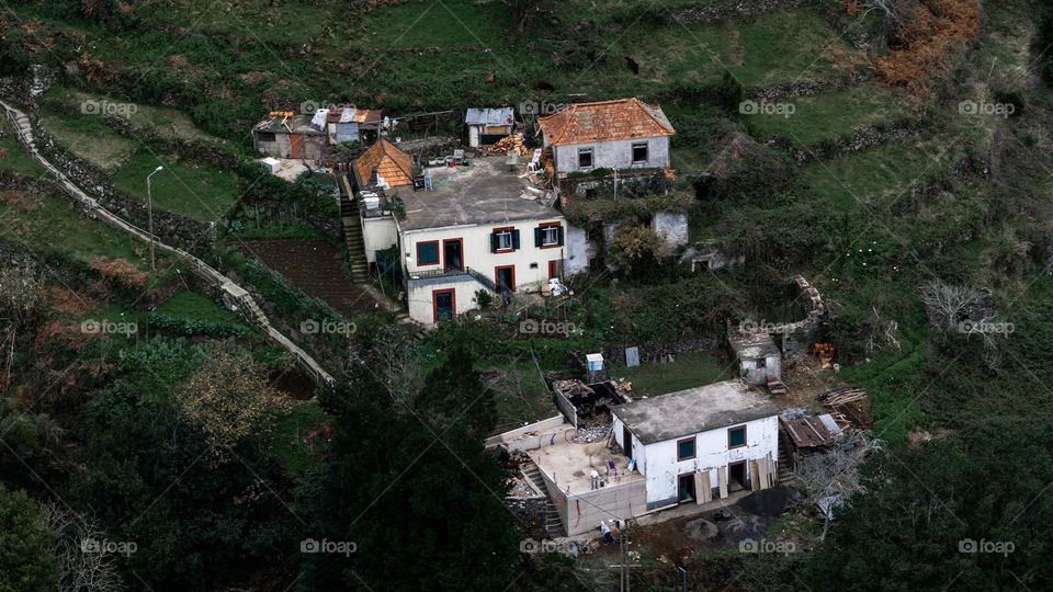 Madeira view from above 