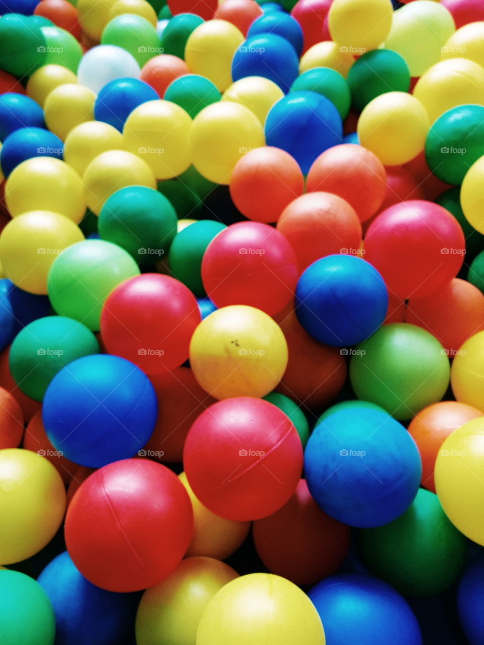 Colored balls