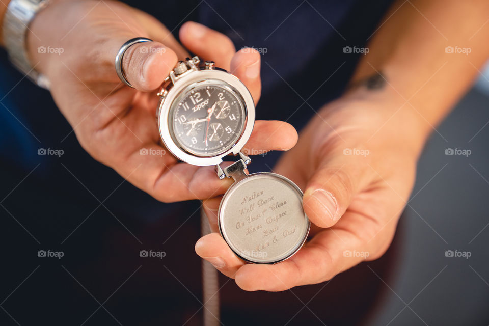 Pocket watch time