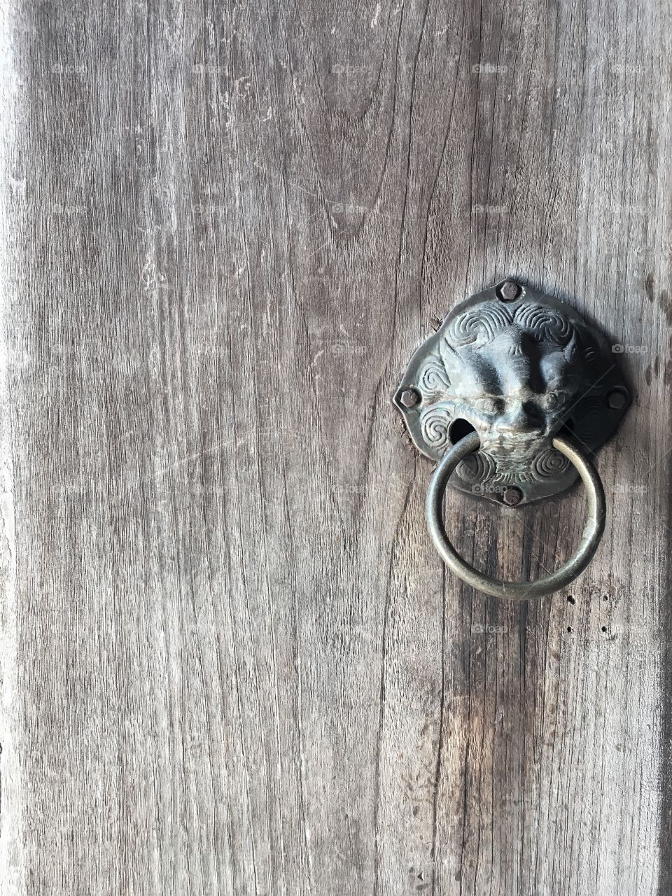 Antique doorknocker

