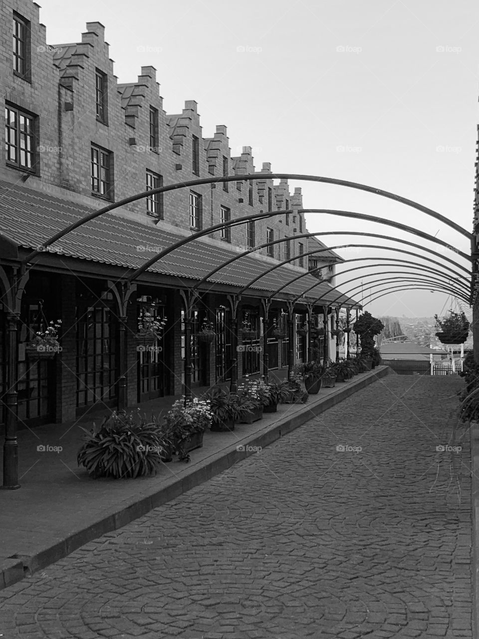 Beautiful architecture hidden in the city. Forming part of the local bakery - such a jewel!