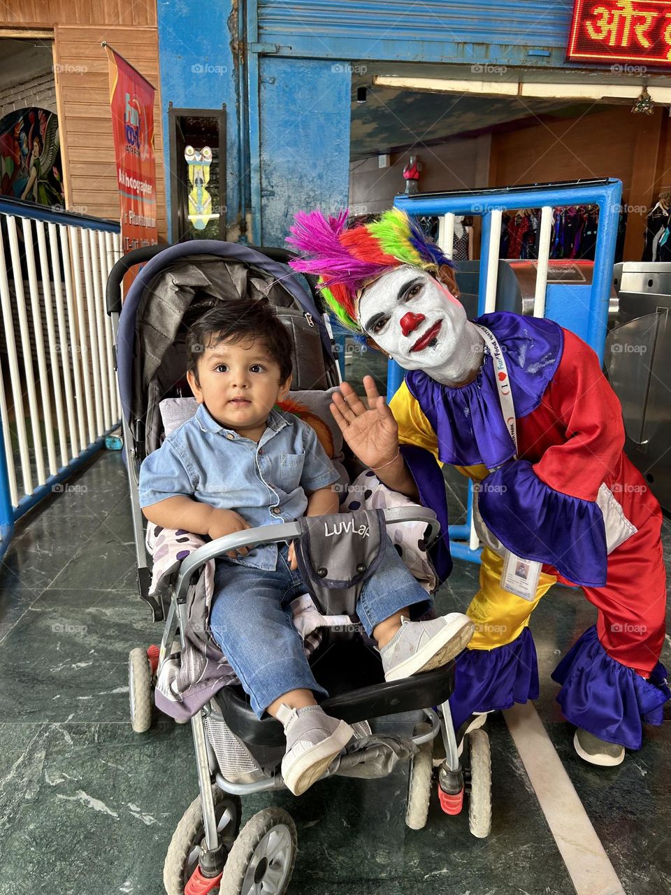 Baby and Jocker picture | Indian Baby | 