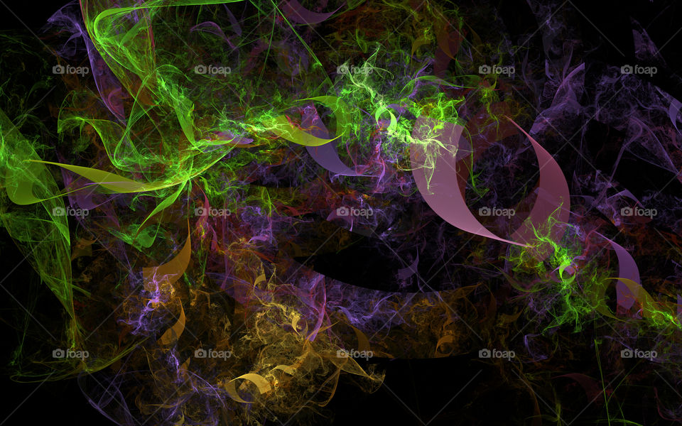 multicolored fractal