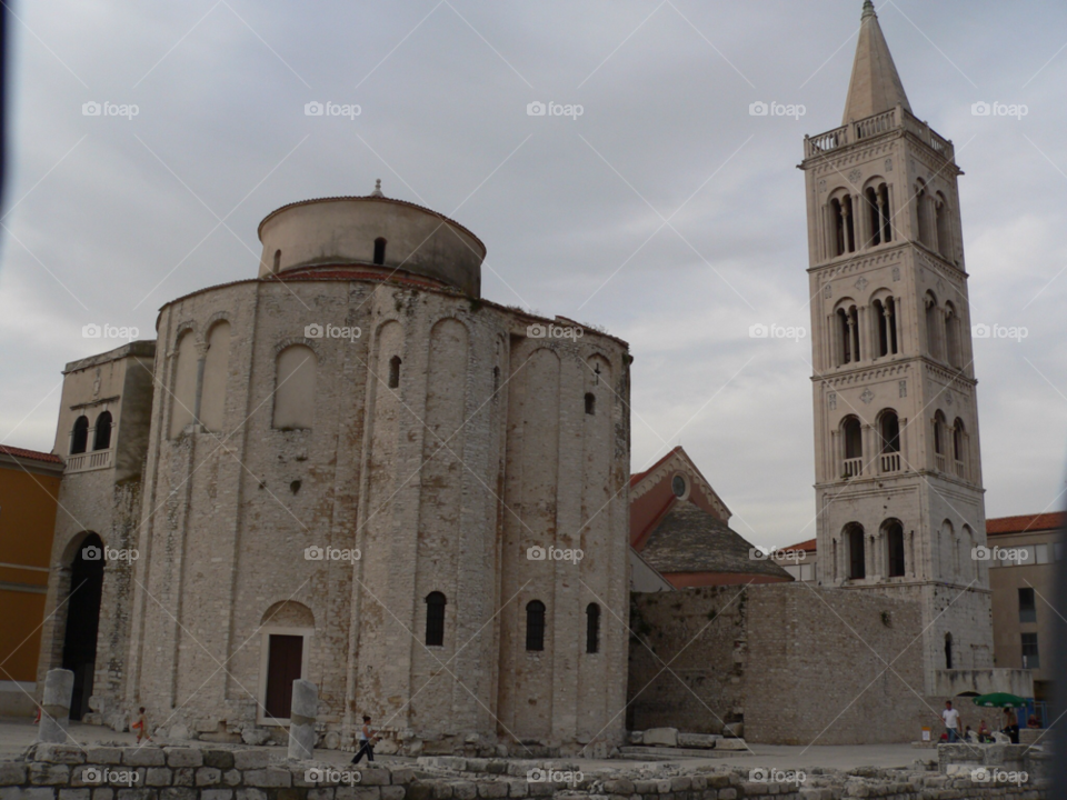 church zadar stone church croatia by auscro