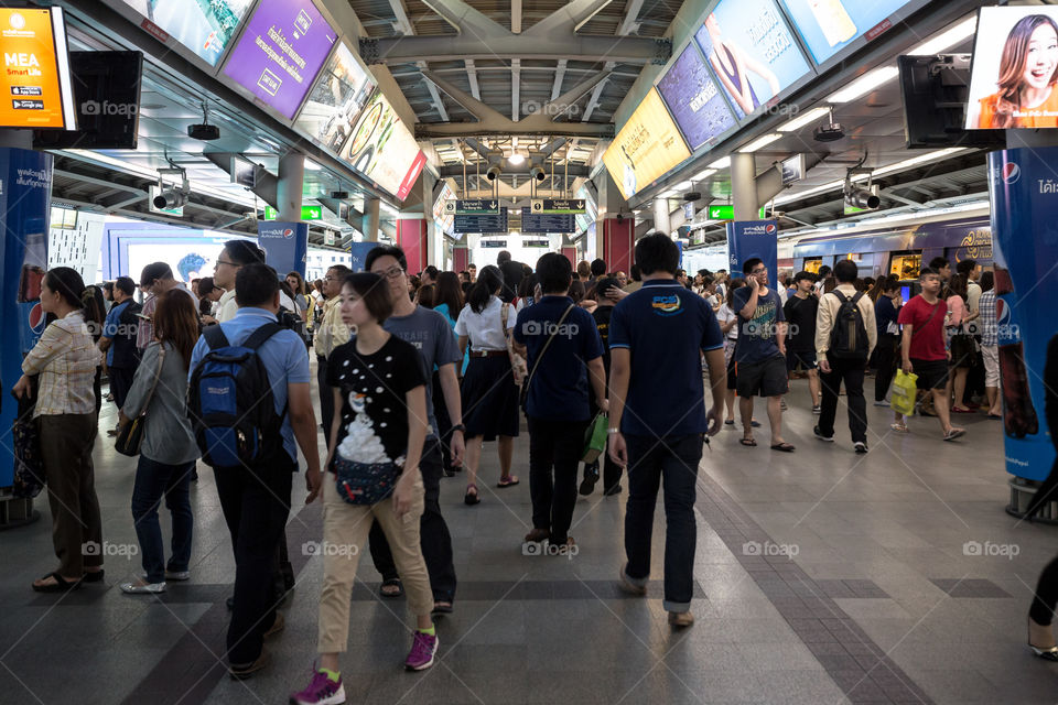 BTS public train station 