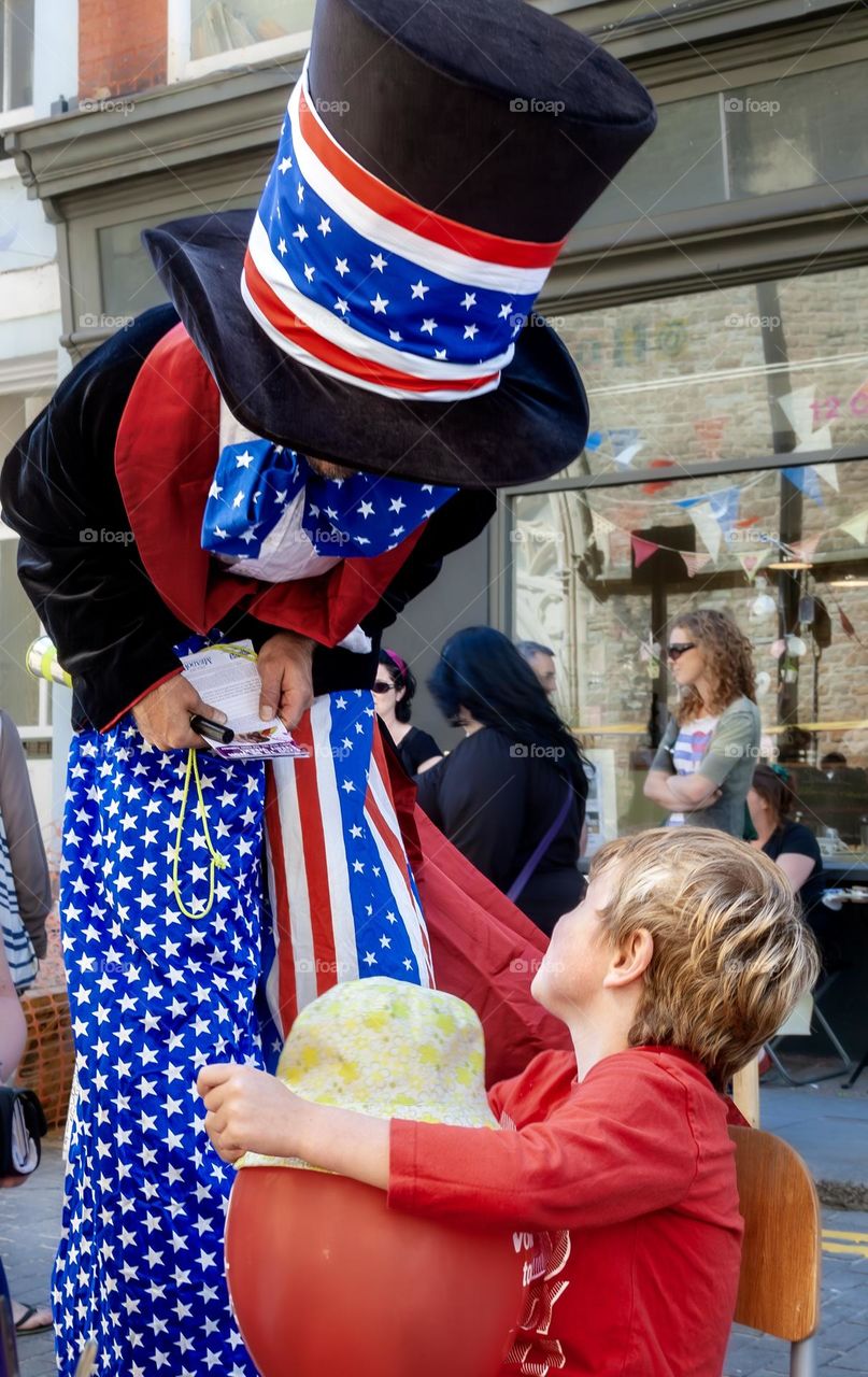 4th July Celebration at Hastings “America Ground” in the U.K. A former piece of wasteland outside the bounds of Hastings, the residence declared themselves the 24th state of the US in 1822, to avoid becoming part of the borough and paying rent & tax.