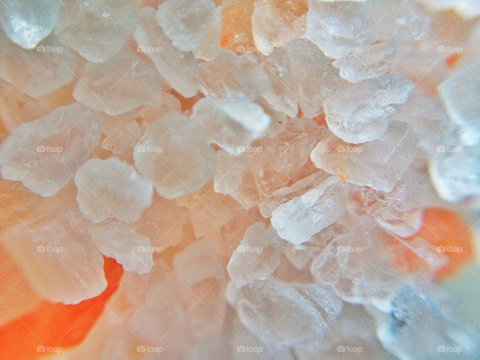 Salt crystals