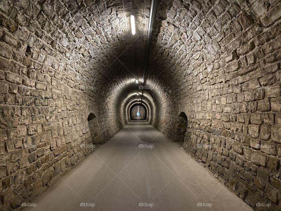 Tunnel Valeta in Portoroz Slovenia.