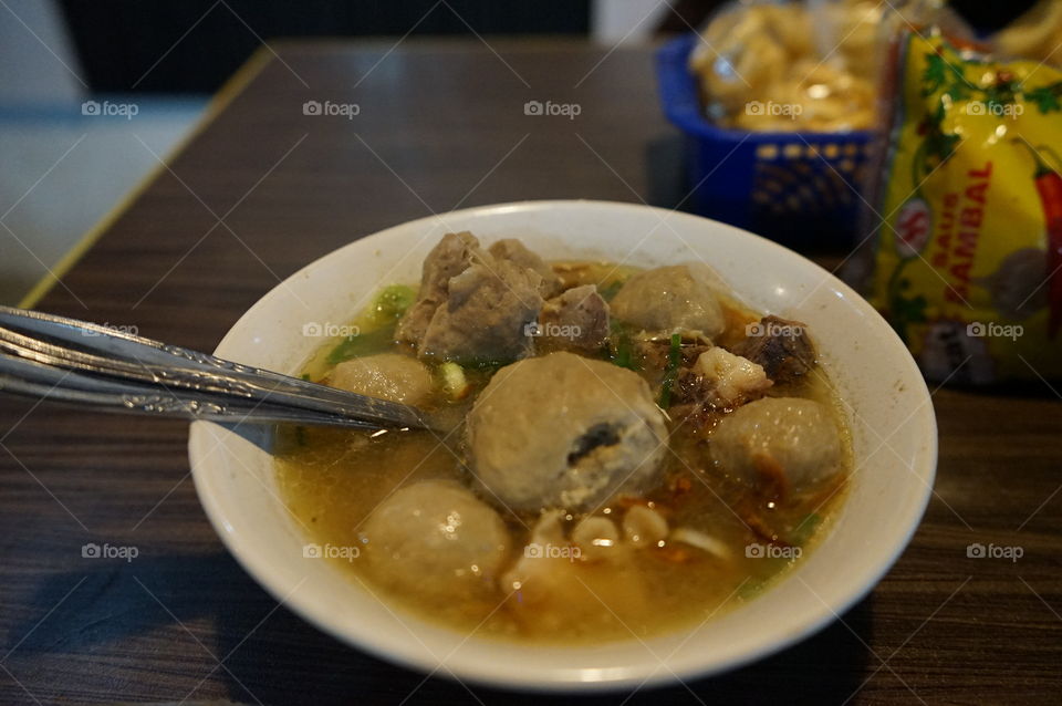 Meatball from Purwokerto West Java