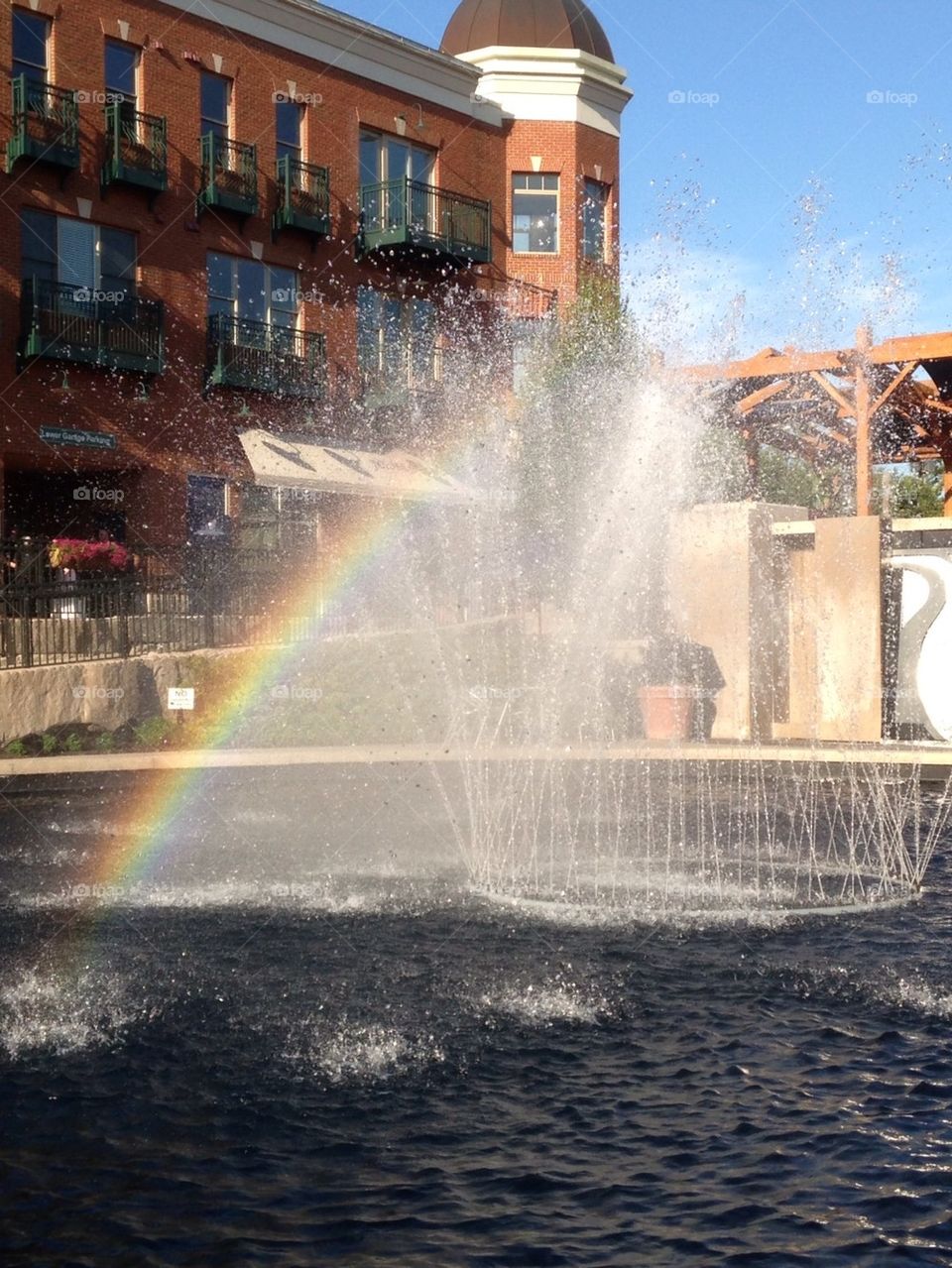 Fountain Rainbow