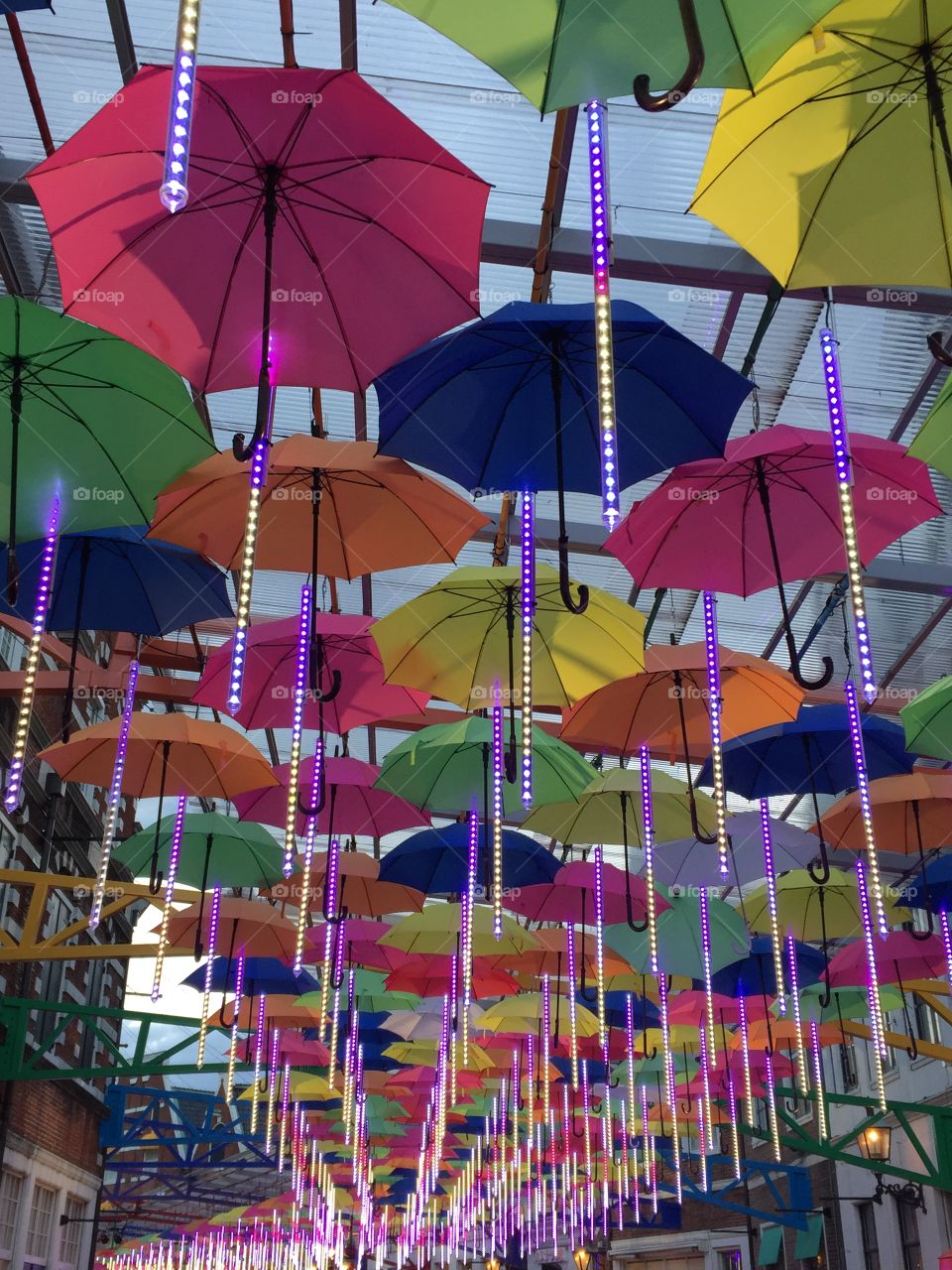 Umbrella illumination