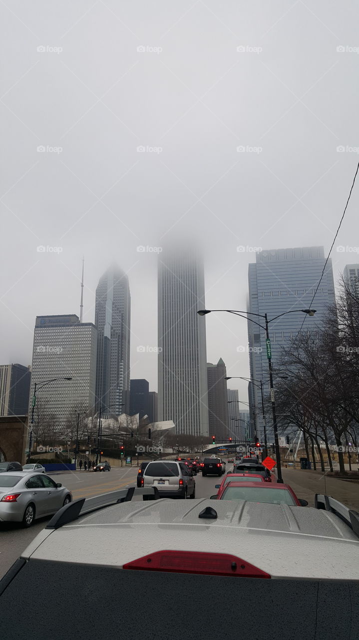 Foggy city 1