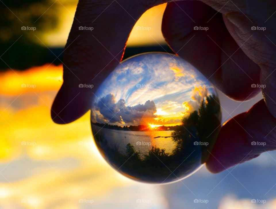 Holding onto a sunset