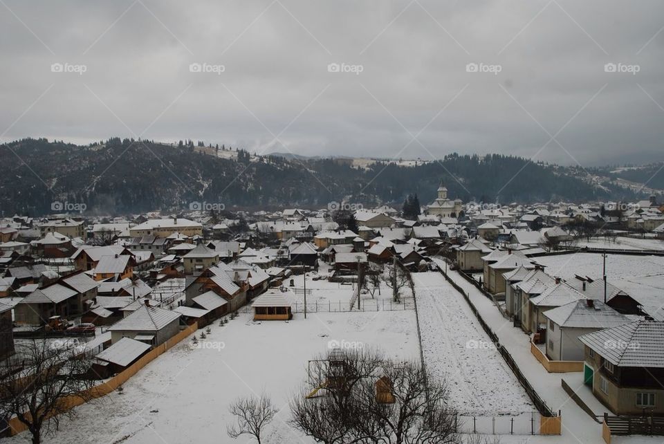 Village of Vama, Bucovina, Romania