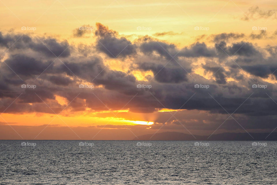 Sunsetting on New Year's Day 