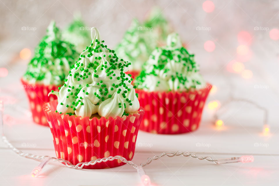 Christmas cupcakes