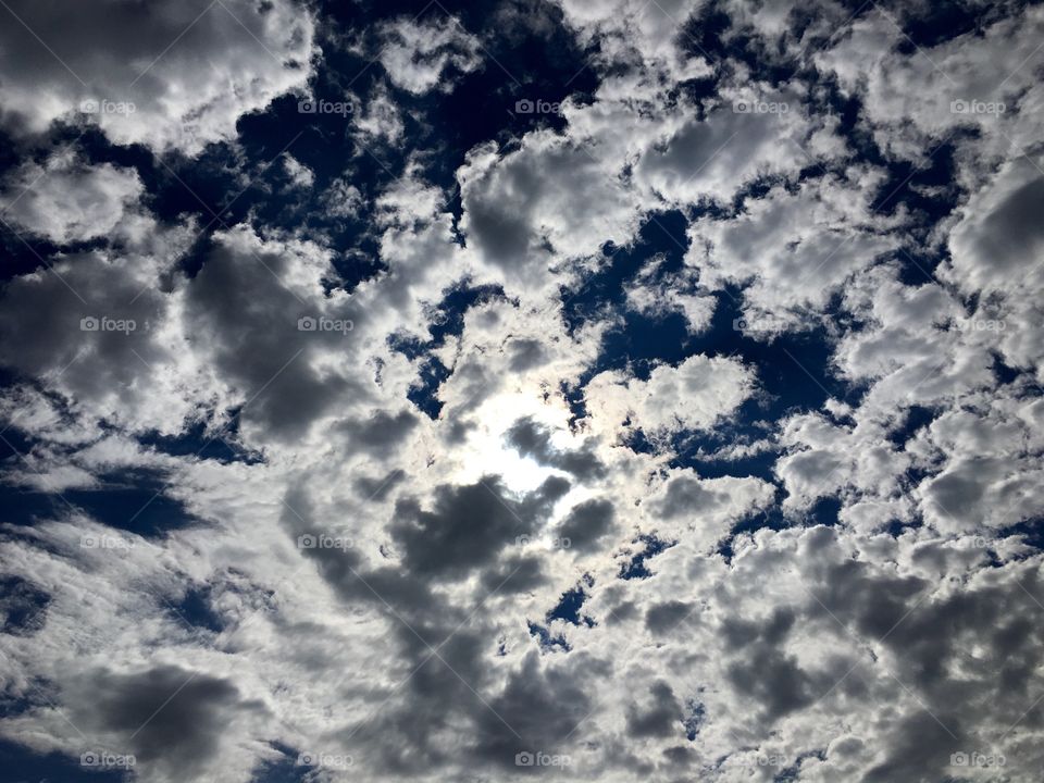 Low angle view of cloudscape