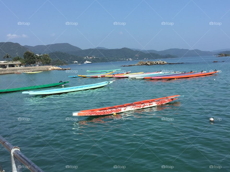 Dragon boats Hong Kong