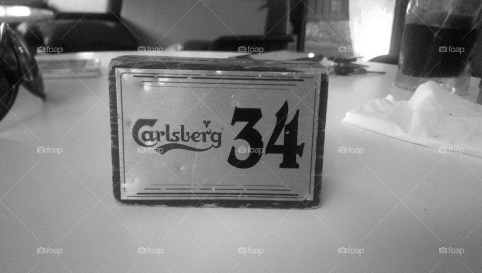 table number. table number