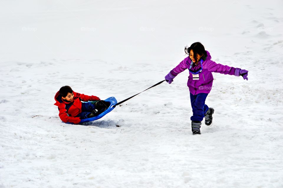 Play in the snow! 