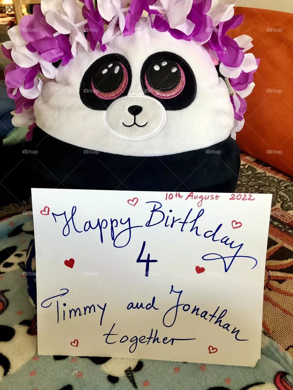 Birthday celebration for the Guinea pigs 