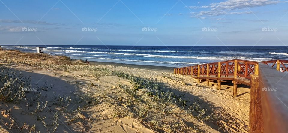 Walkway to the beach