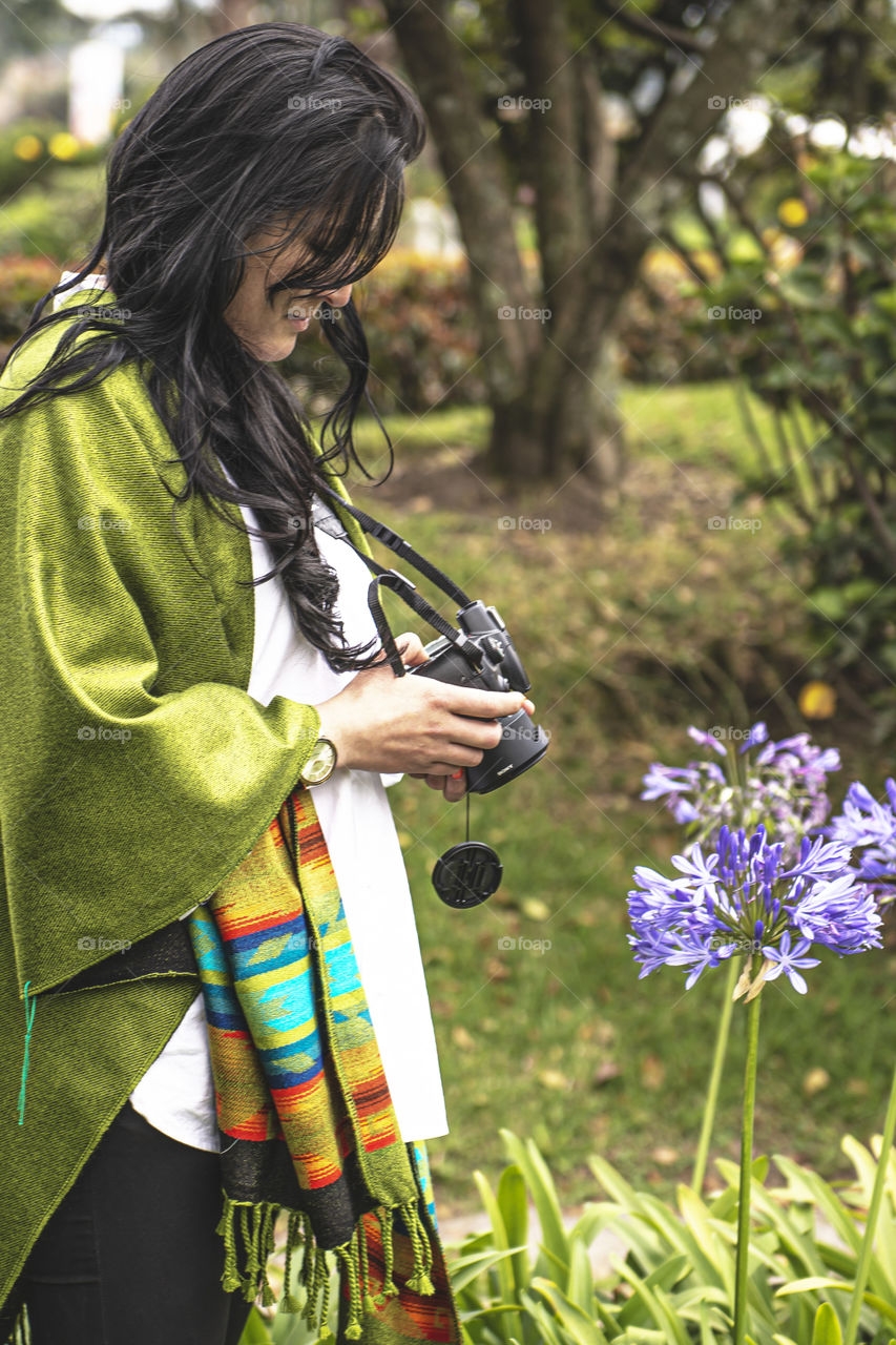 Photographer working 