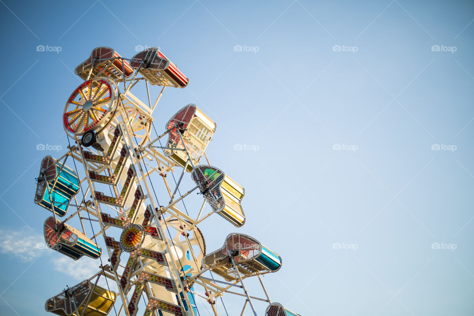 Zipper Ride at the Carnival