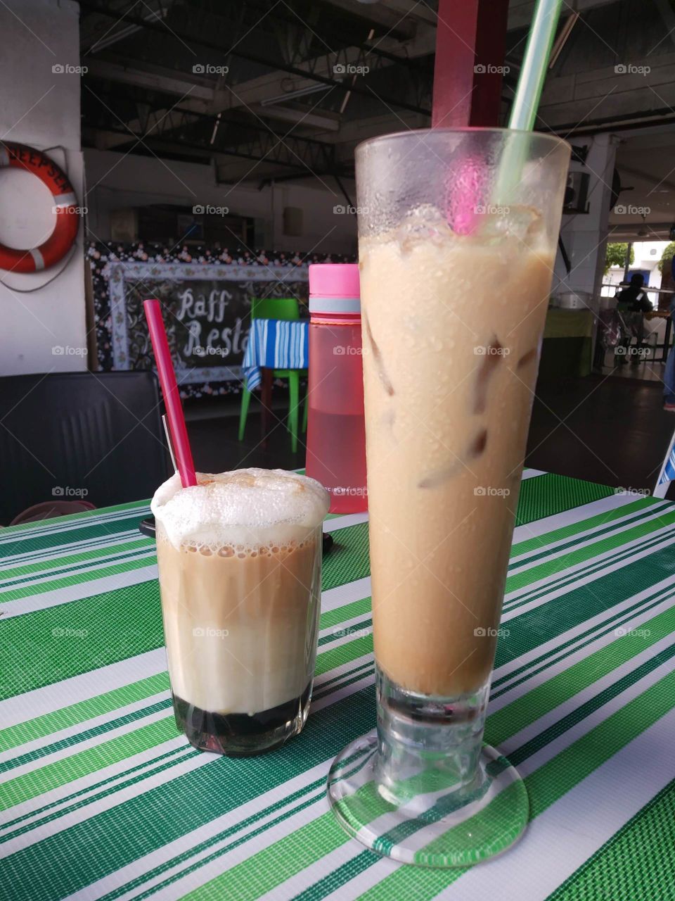 3 layer tea & tea ice