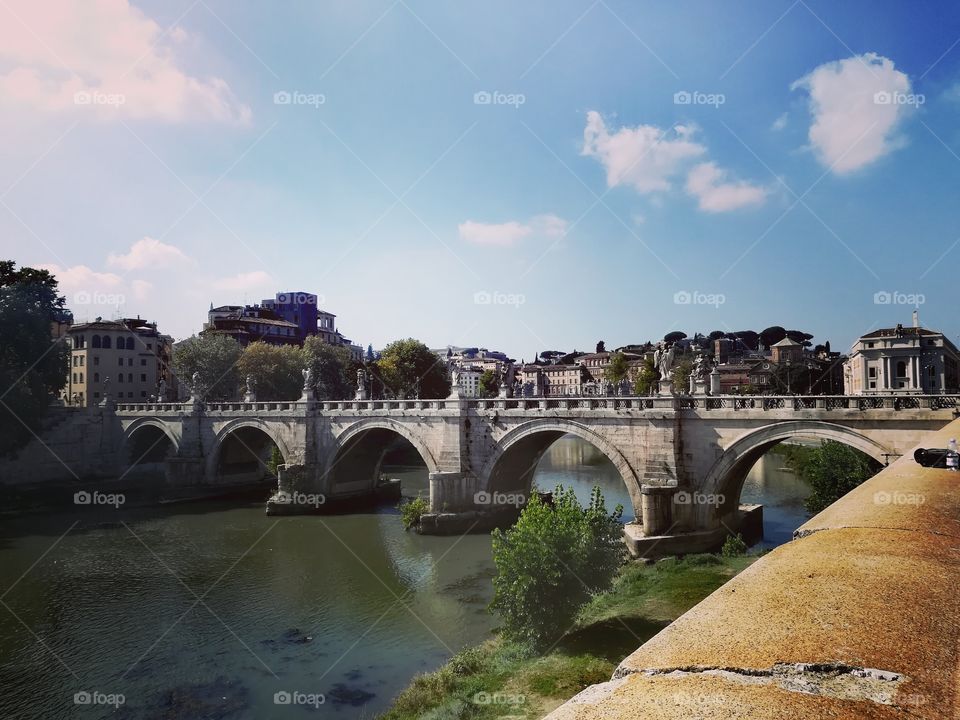 Ponte Sant'Angelo - Rome, Italy