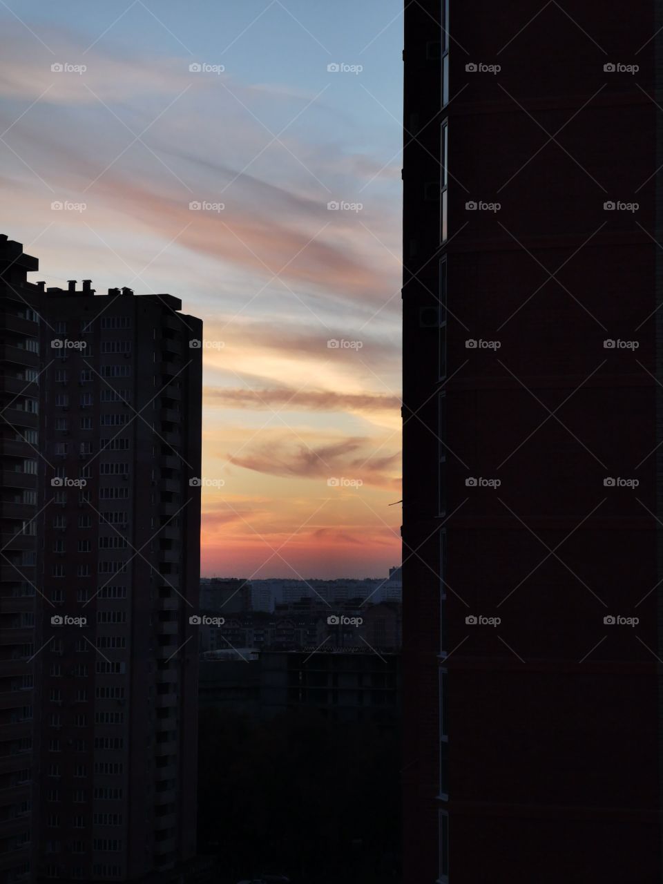 The sun says goodbye every day. And every day it's beautifully different.