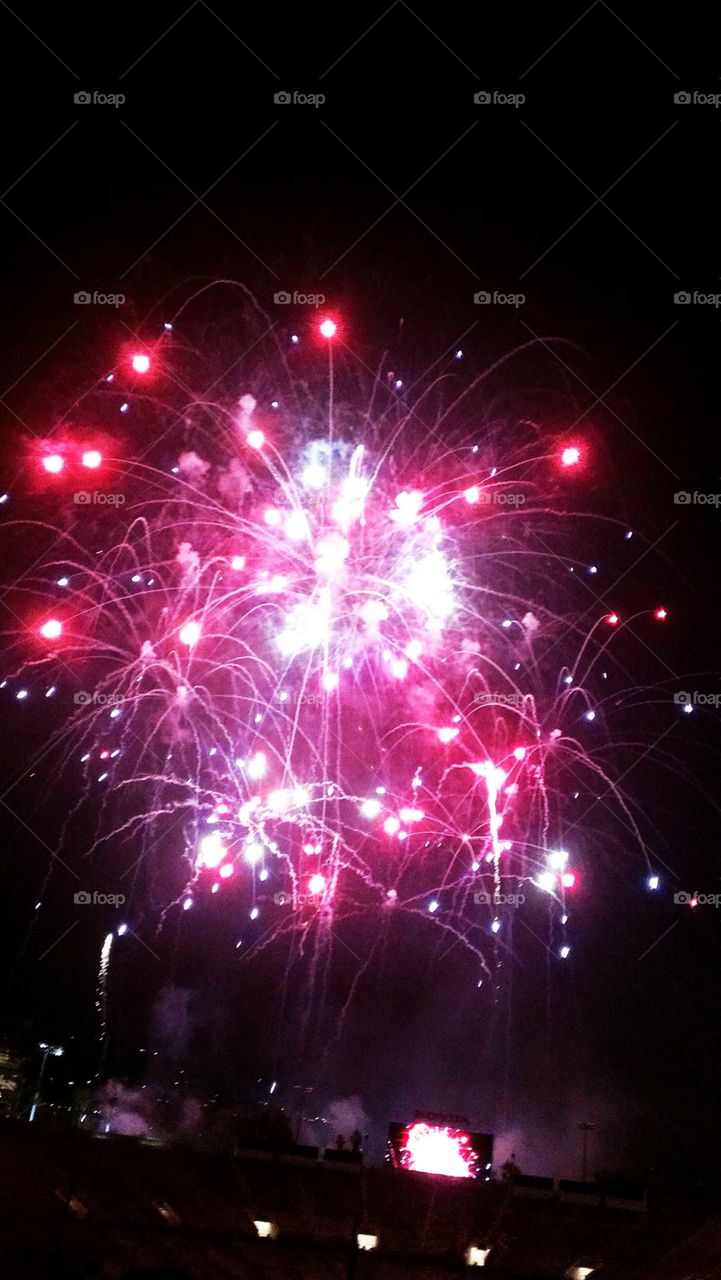 Fireworks, Celebration, Christmas, Festival, Abstract